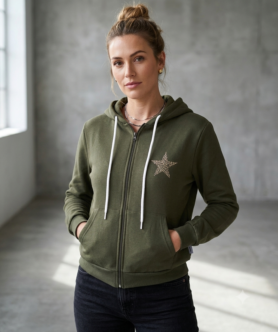 Felpa Donna Full Zip