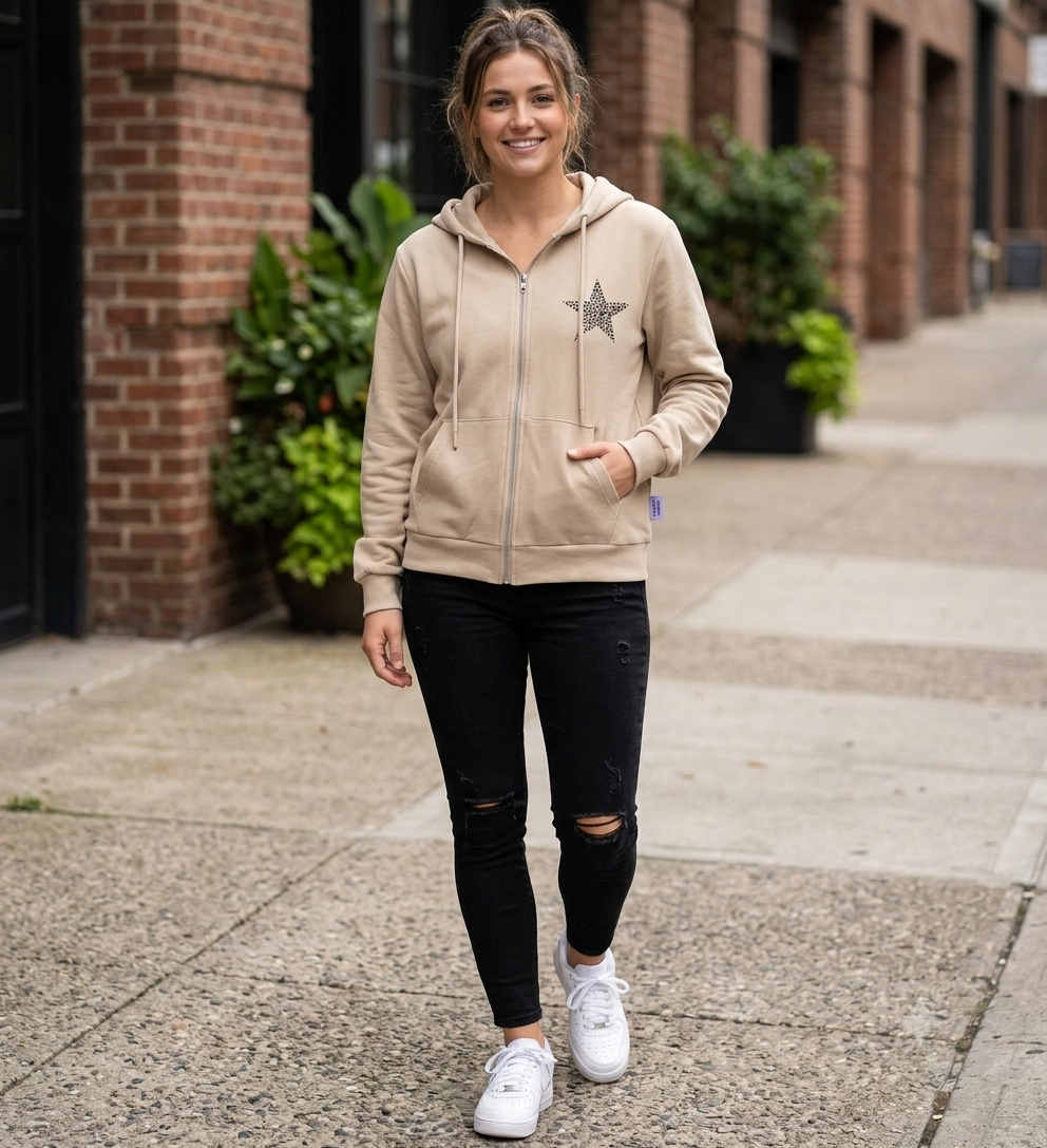 Felpa Donna Full Zip