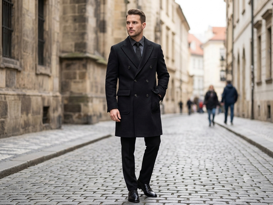 Cappotto Uomo Panno