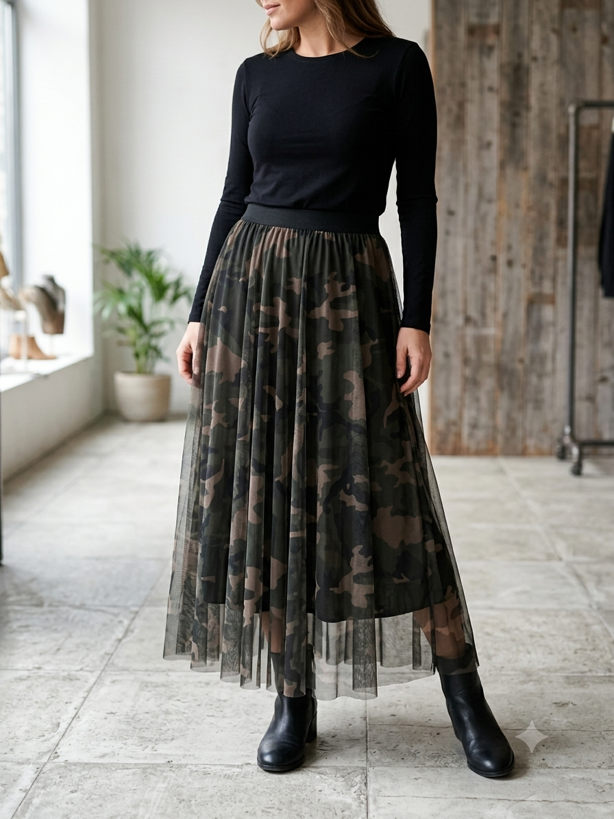 Gonna Donna Lunga Tulle