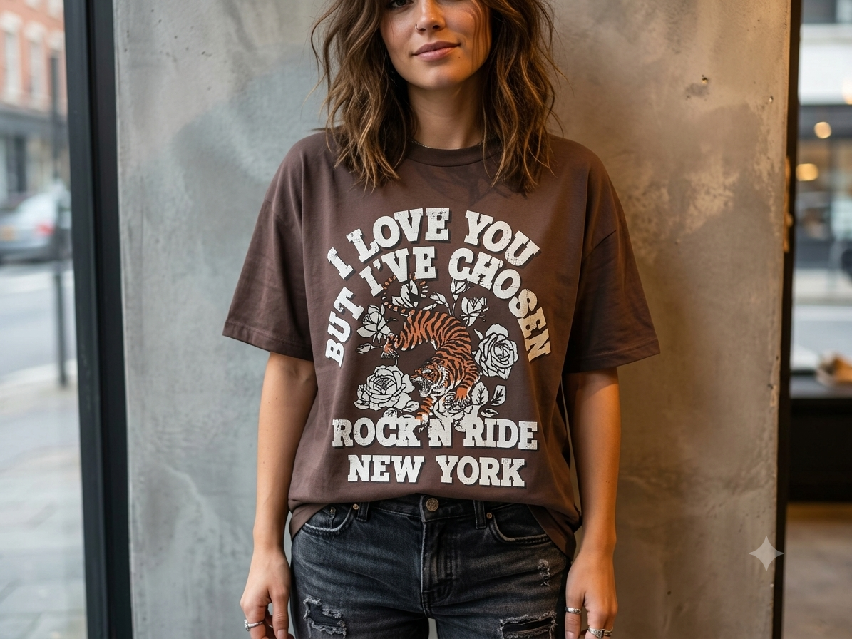 T-Shirt Paricollo Rock