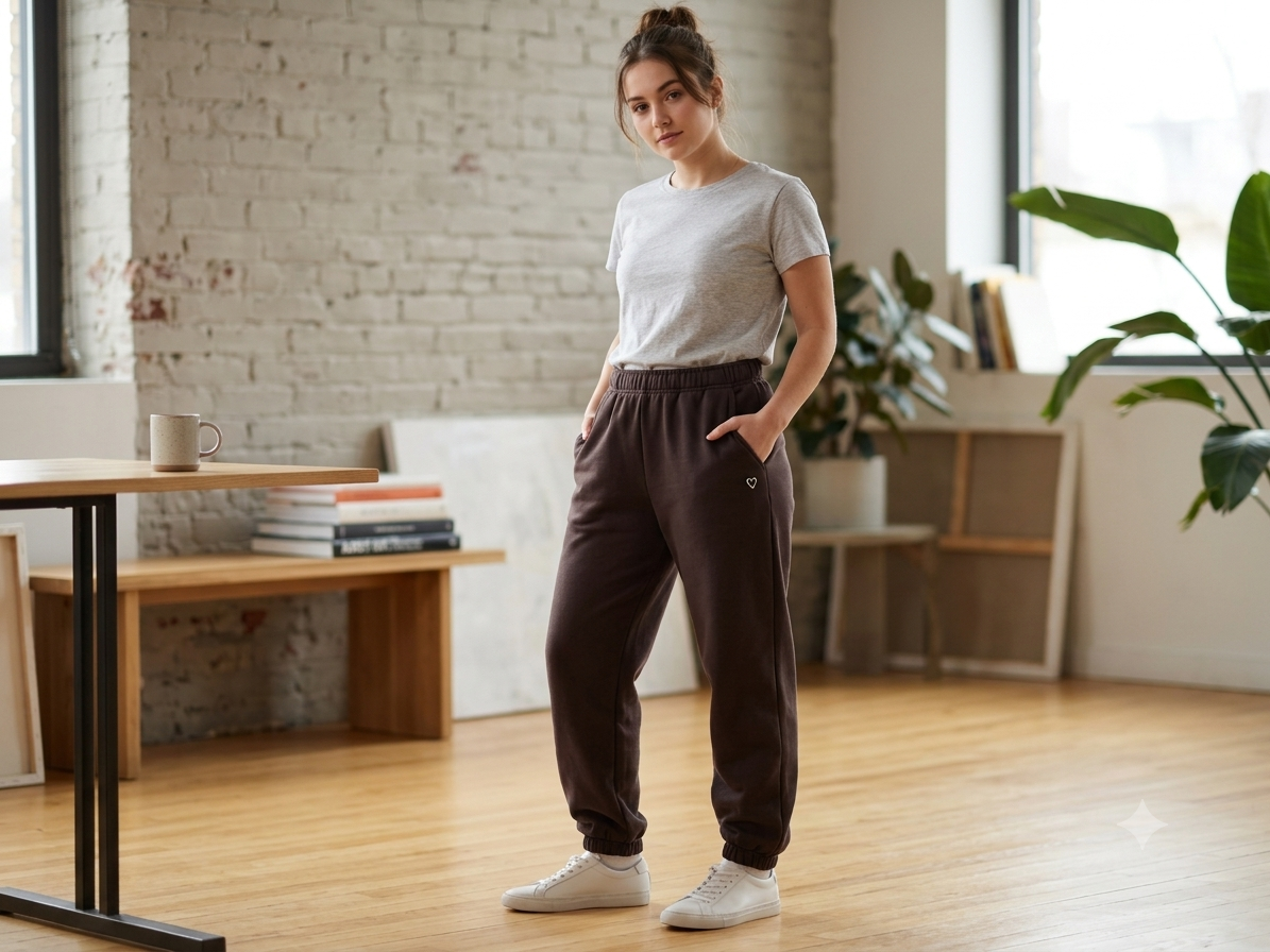 Pantalone Donna Interlock Balloon
