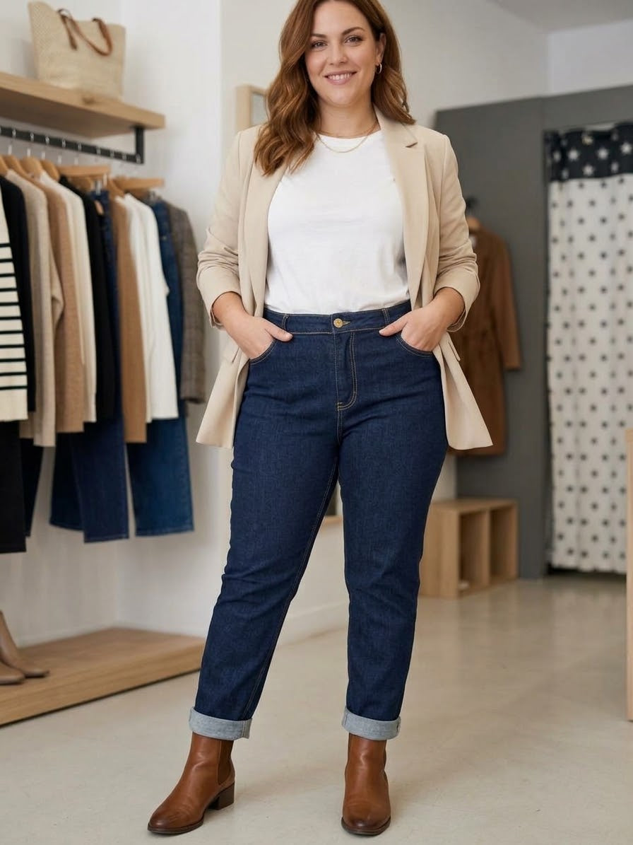 Jeans Donna Curvy