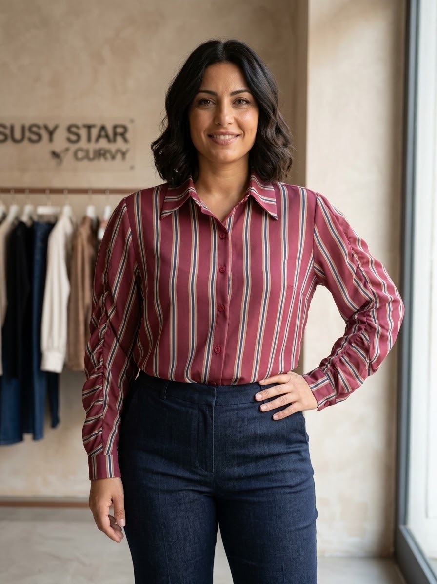 Camicia Donna Curvy