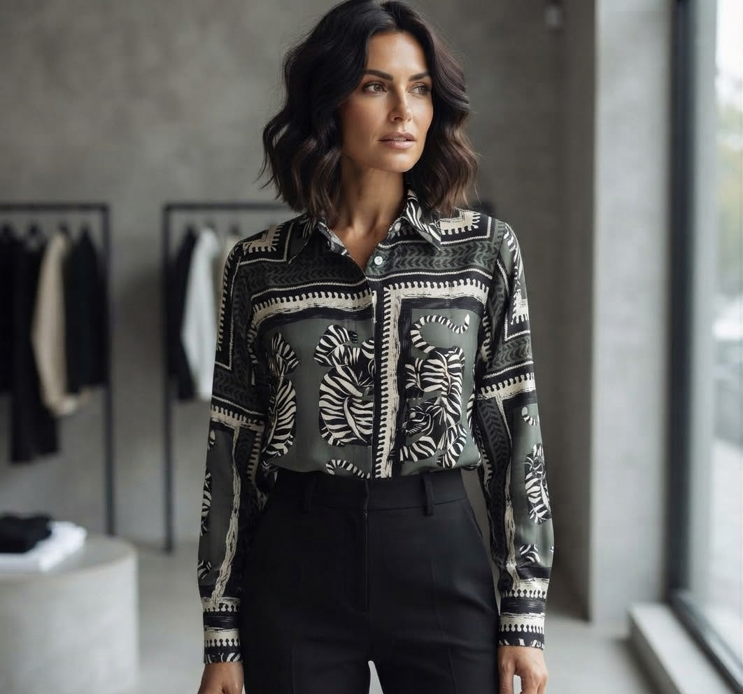 Camicia Donna Fantasia