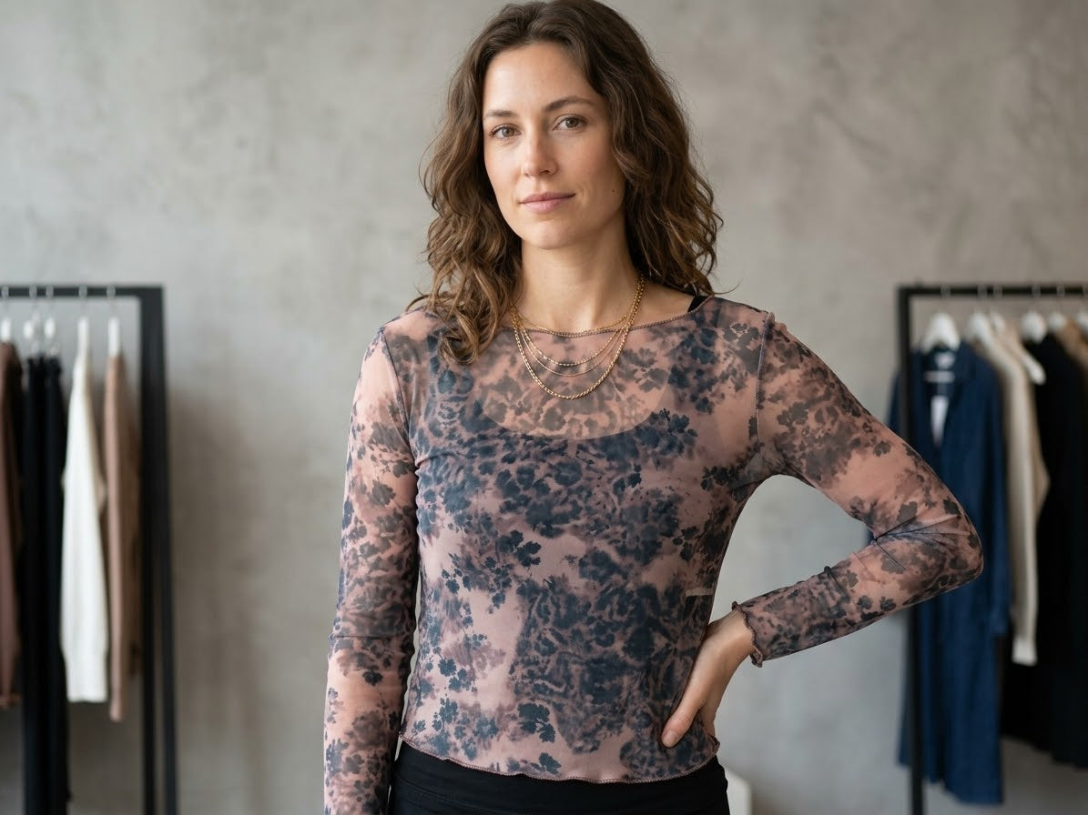 Maglia  Donna Tulle Fantasia