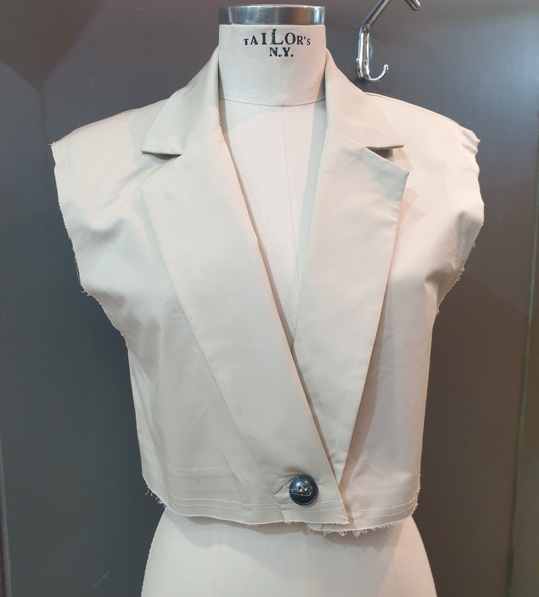 Blazer Corto Smanicato