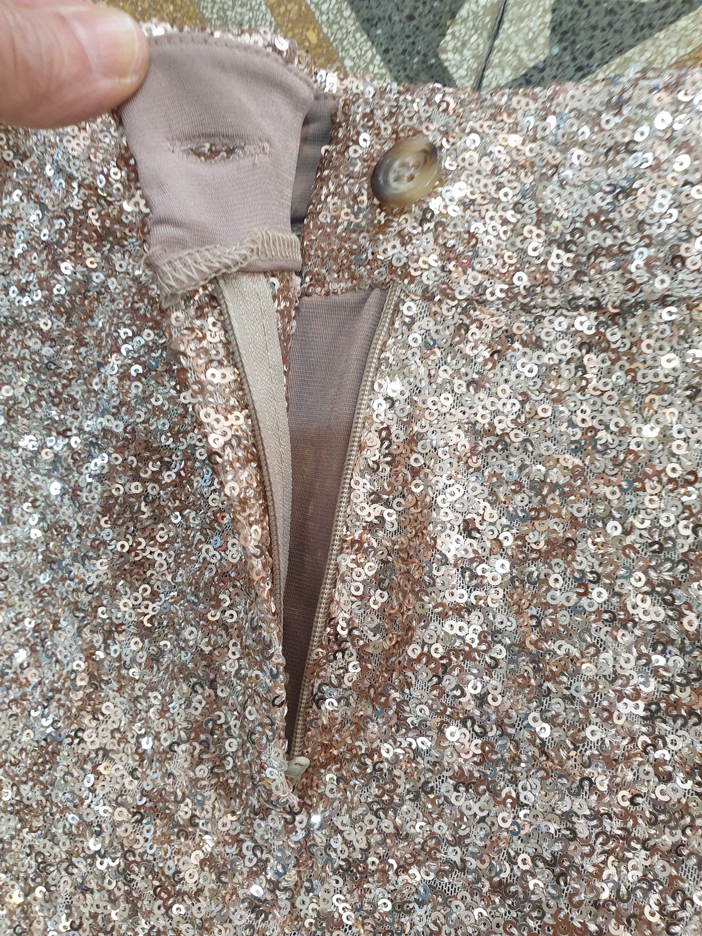 Pantalone paillettes