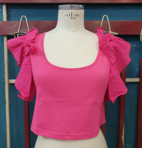 T-Shirt rouches