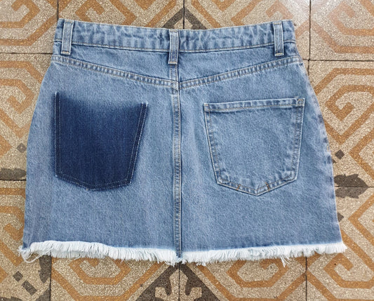 Minigonna denim
