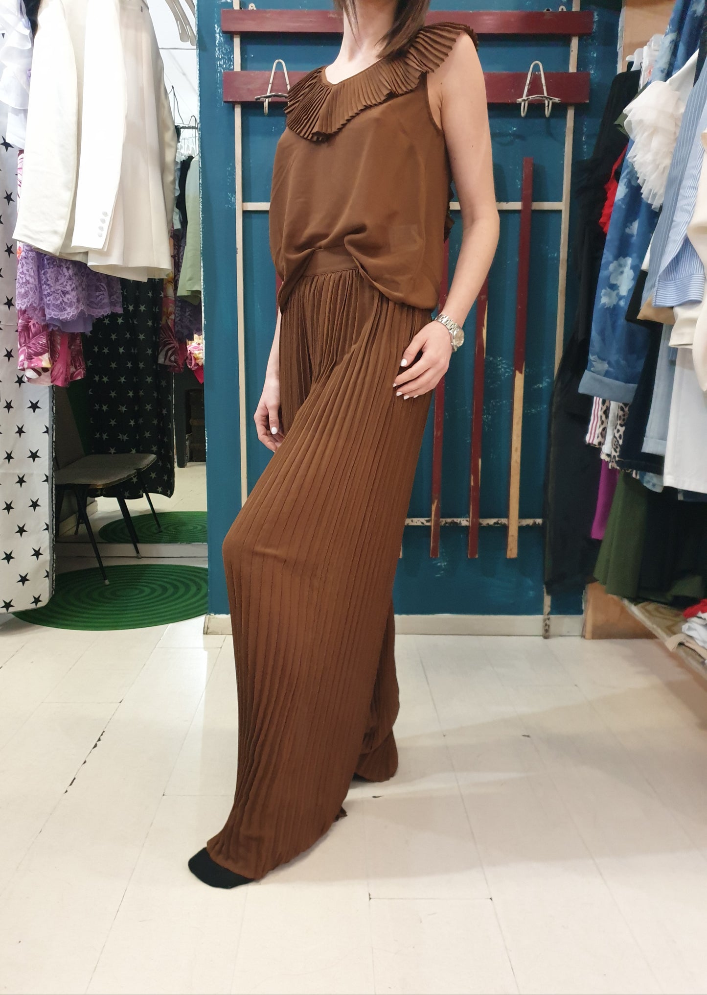 Pantalone plissè