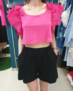 T-Shirt rouches