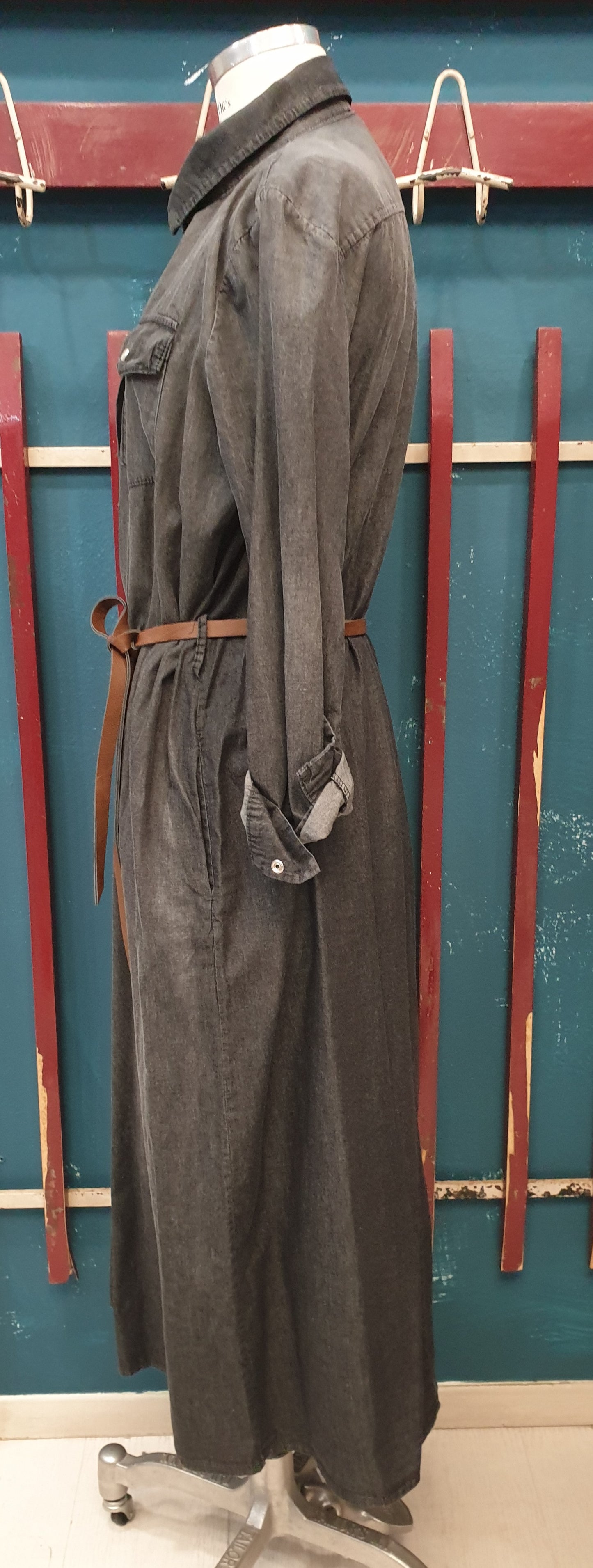 Abito denim curvy