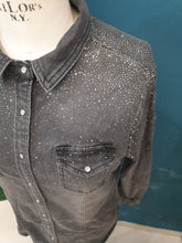 Carica l&#39;immagine nel visualizzatore di Gallery, Camicia strass
