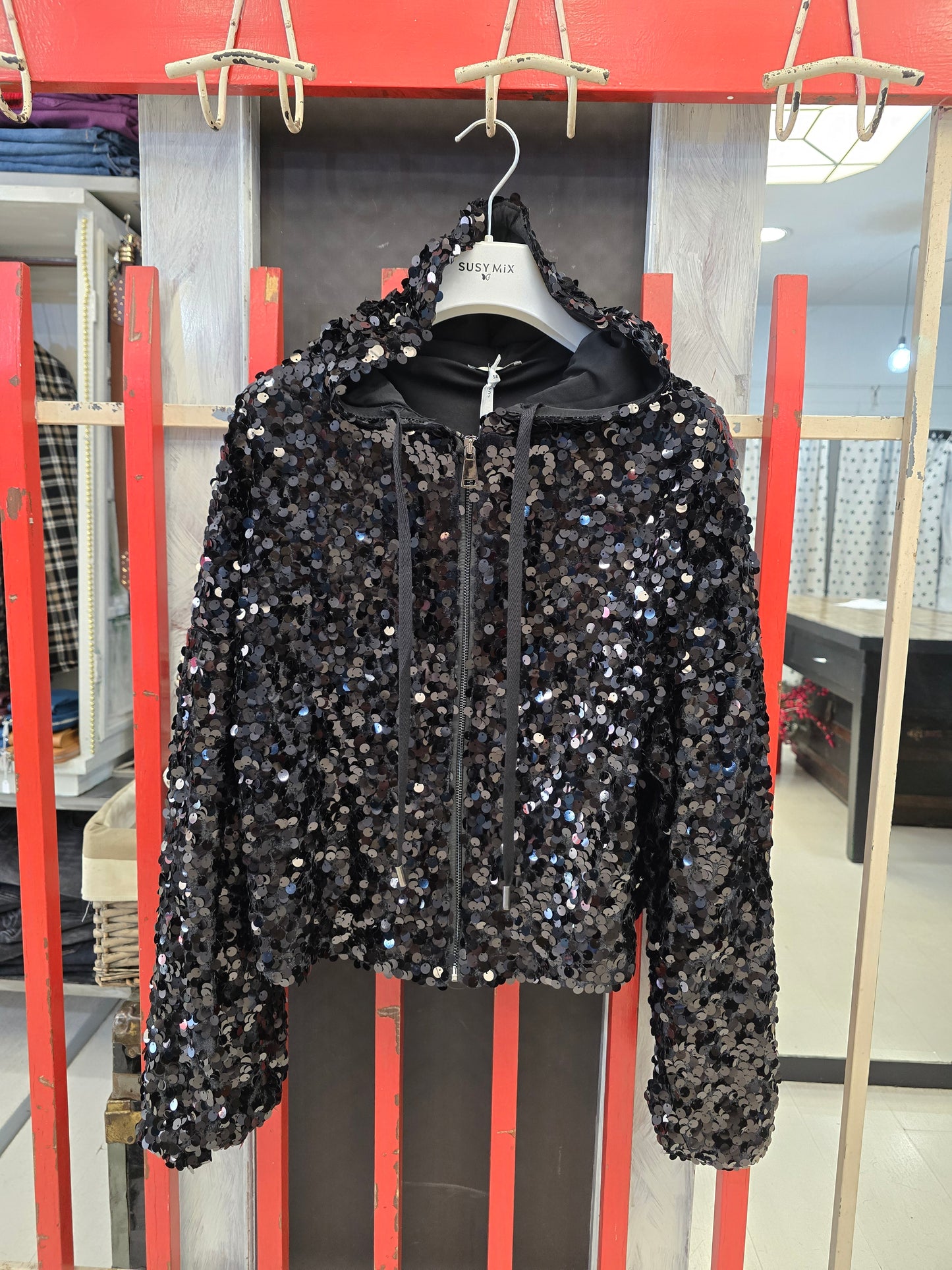Bomber paillettes