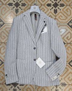 Giacca misto lino
