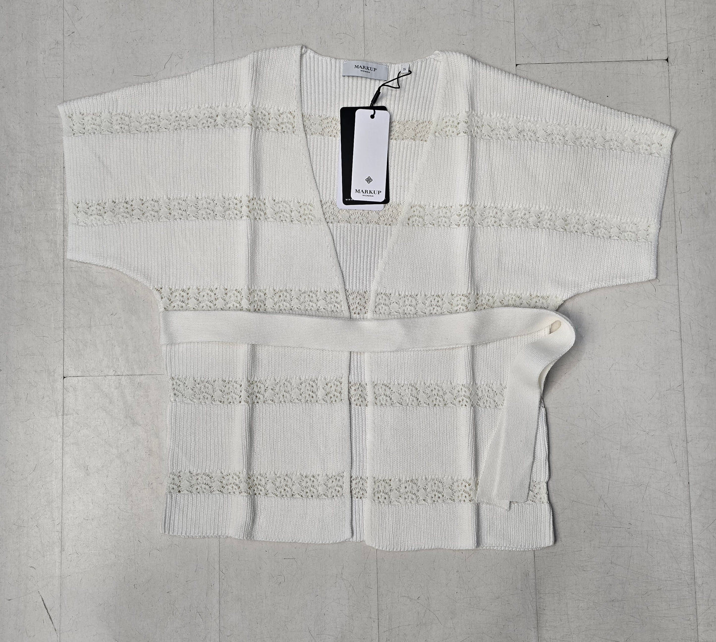 Cardigan traforato