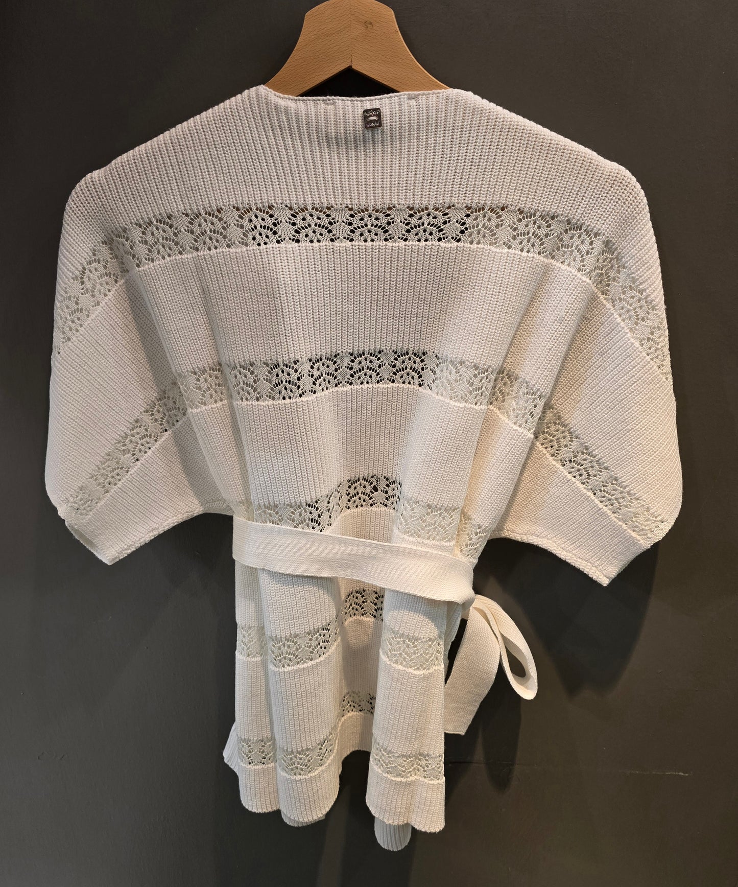 Cardigan traforato