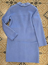 Carica l&#39;immagine nel visualizzatore di Gallery, Cappotto Pannetto Leggero Celeste Taglia 42
