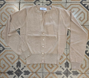 Cardigan lurex