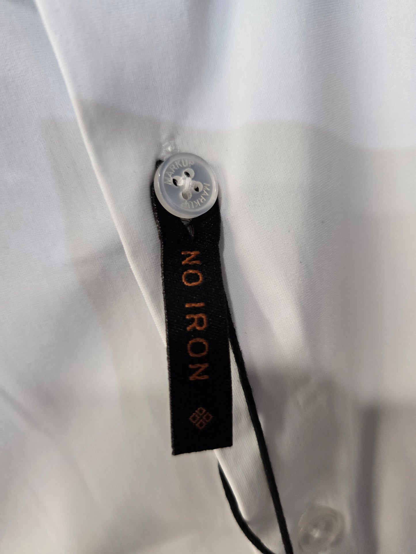 Camicia Iron Free Colletto Francese Elastica Slim No Stiro