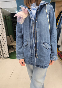 Parka denim