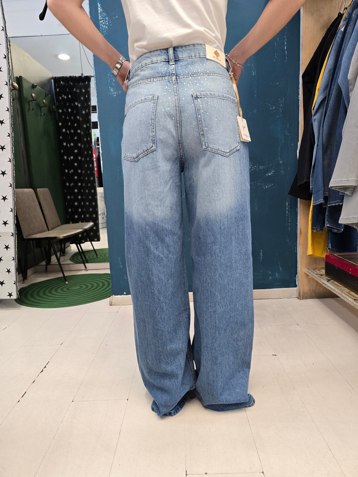 Jeans wide leg