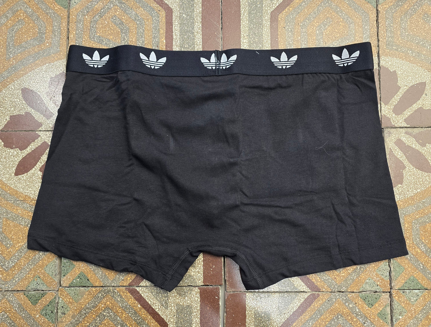 Boxer Cotone Elastico Logato Nero