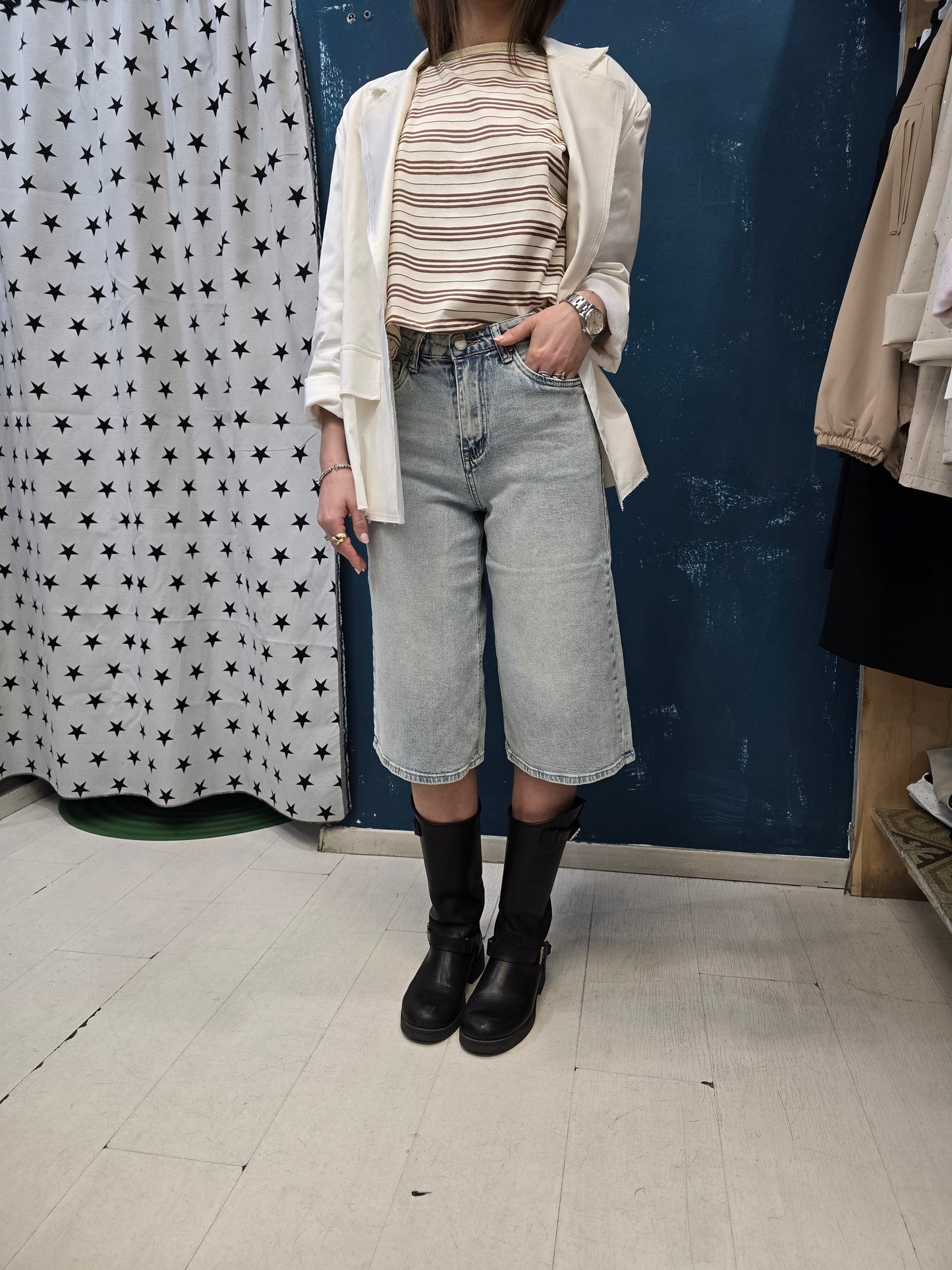 Bermuda denim