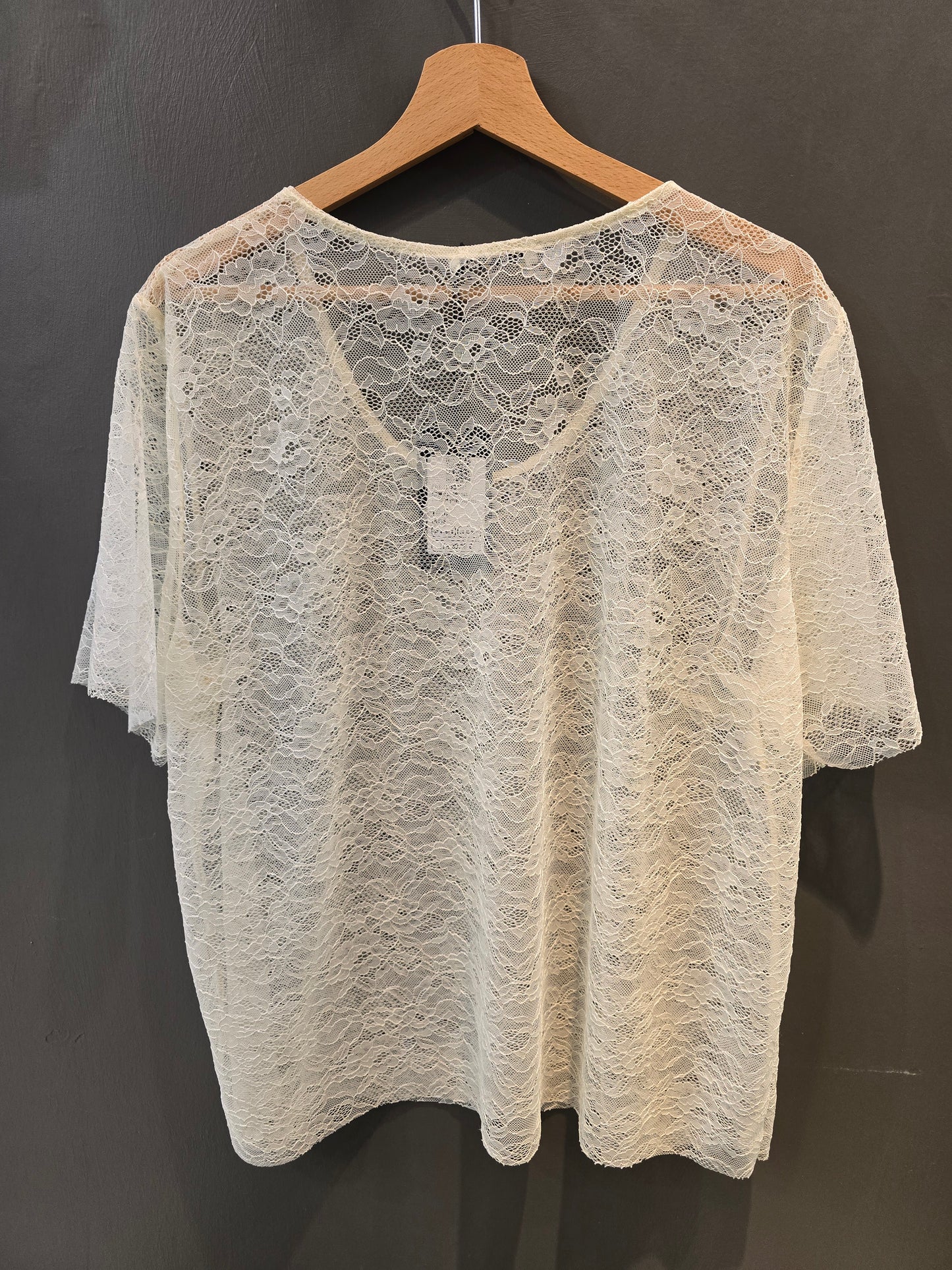 T-Shirt pizzo Curvy