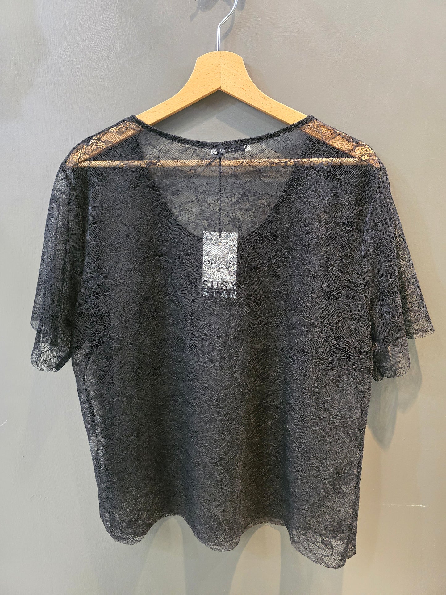 T-Shirt pizzo Curvy
