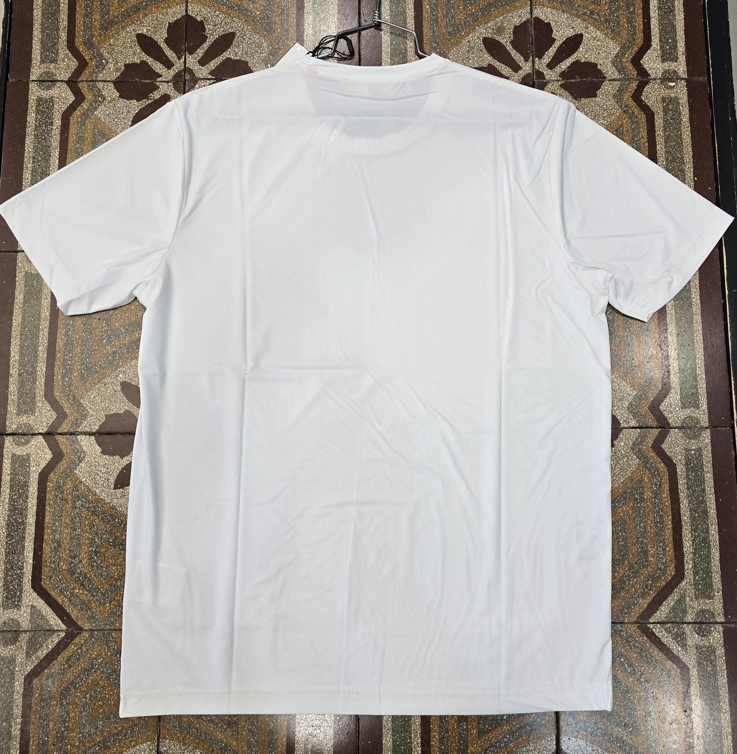 T-Shirt Paricollo Tessuto Tecnico Elasticizzata