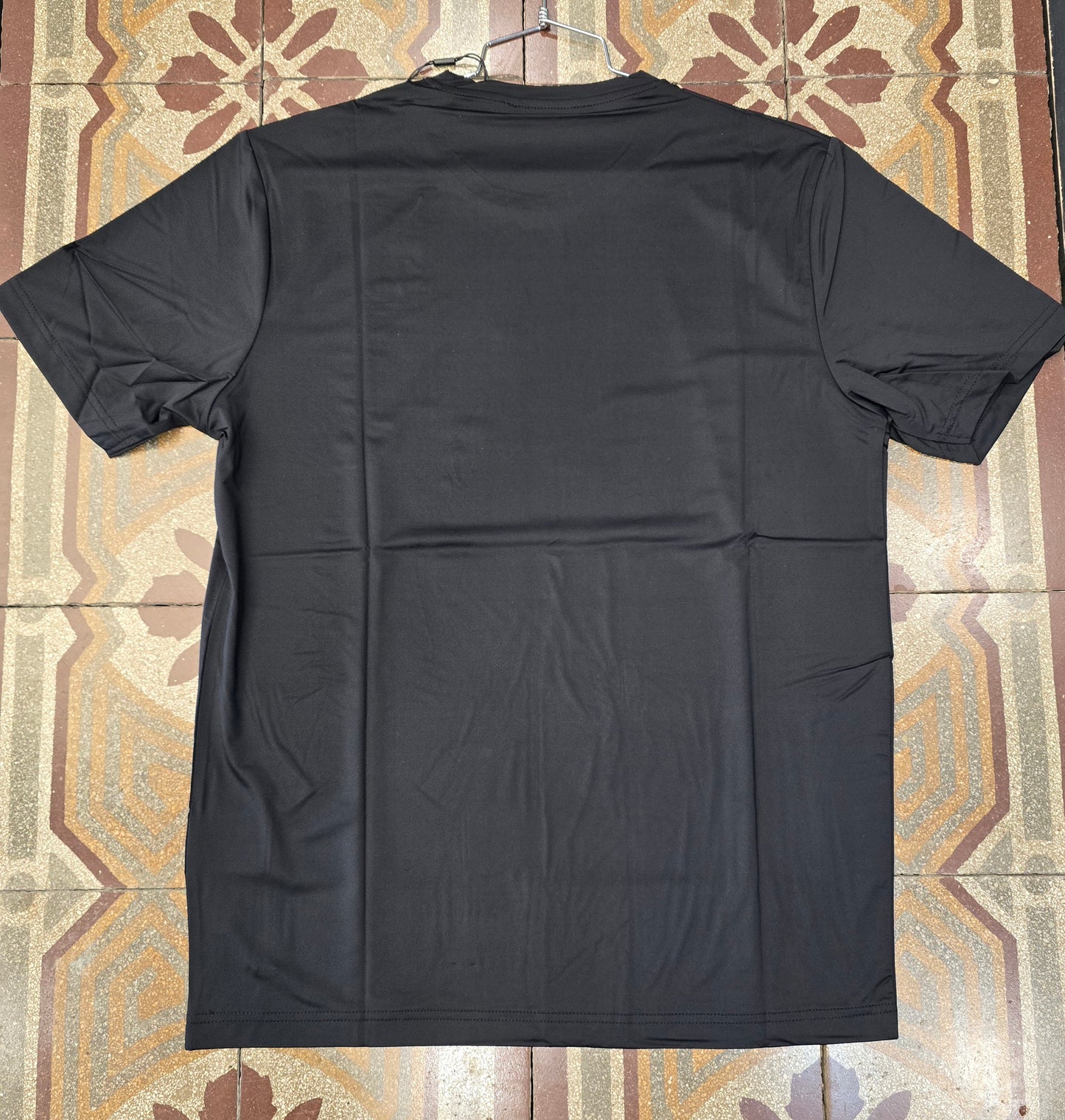 T-Shirt Paricollo Tessuto Tecnico Elasticizzata