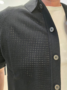 Cardigan traforato