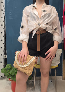Camicia ricamo