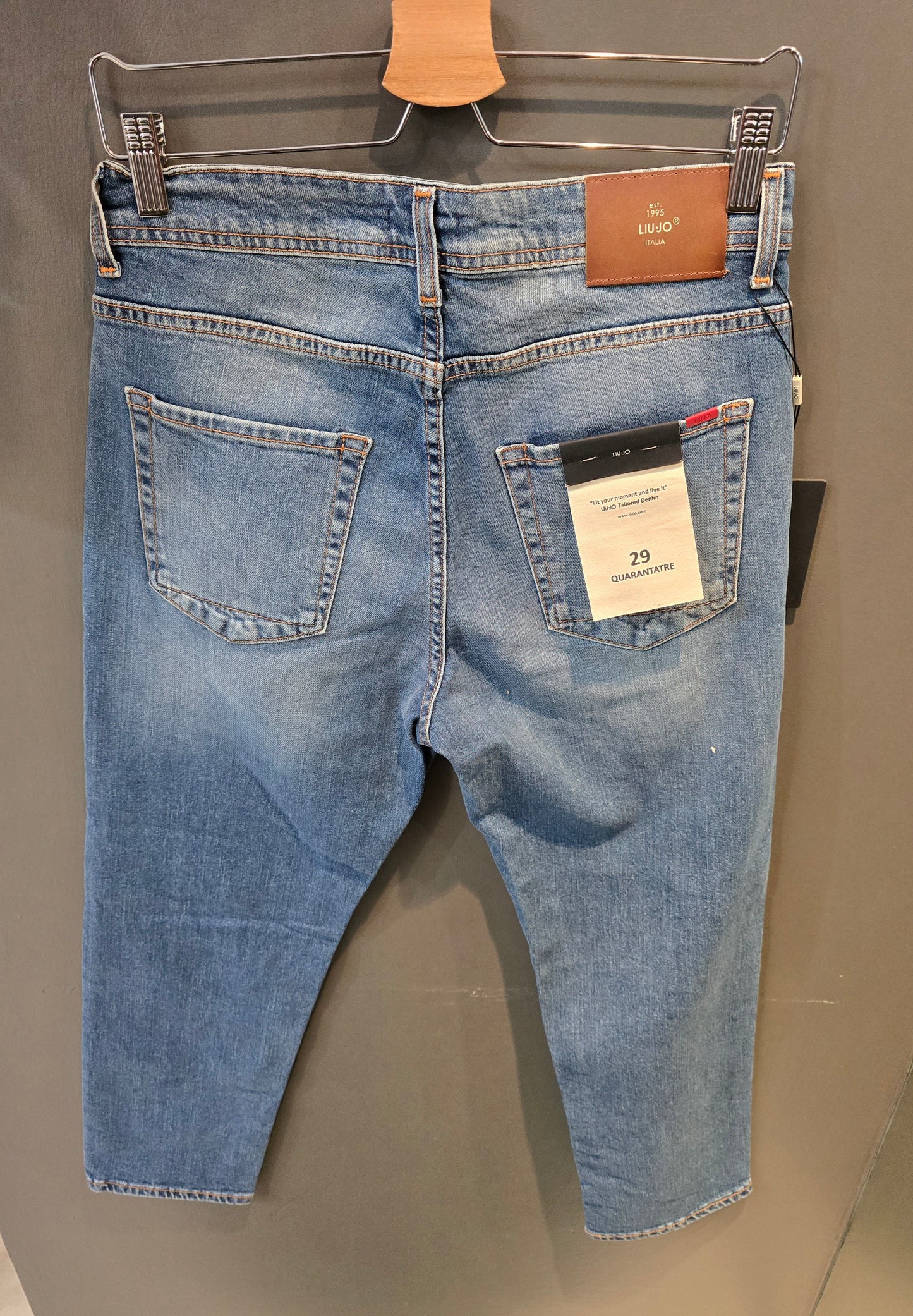 Jeans Elasticizzato Medio Regular