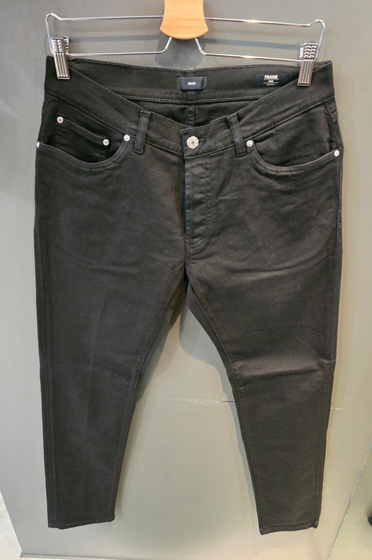 Jeans Elasticizzato Nero Vestibilità Skinny