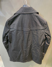 Carica l&#39;immagine nel visualizzatore di Gallery, Giubbotto Pea Coat Impermeabile Imbottitura Doppiopetto Nero
