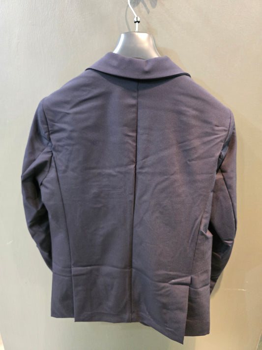 Giacca Slim Fit Blu Poliestere