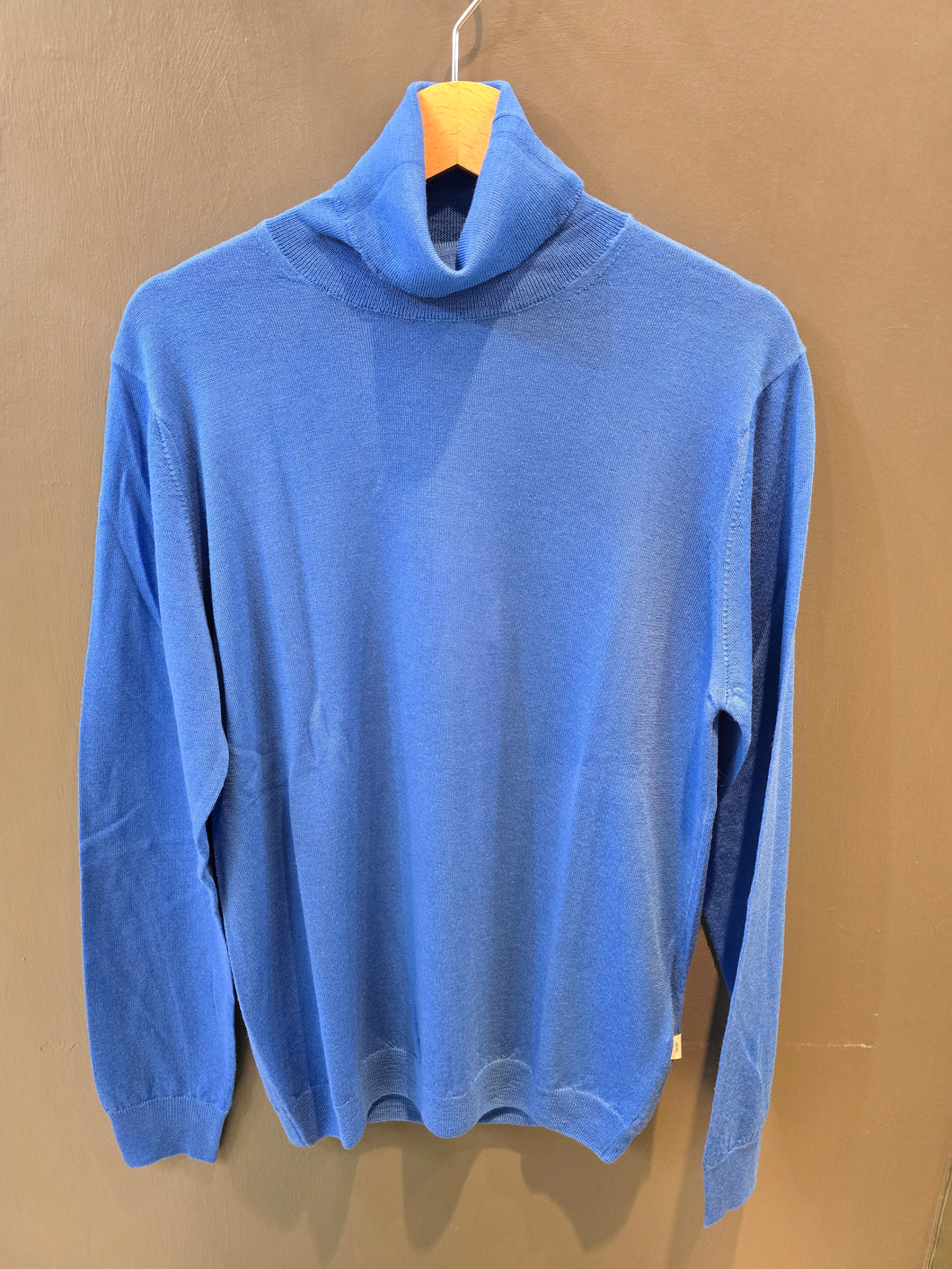 Maglia Dolcevita Blu Royal