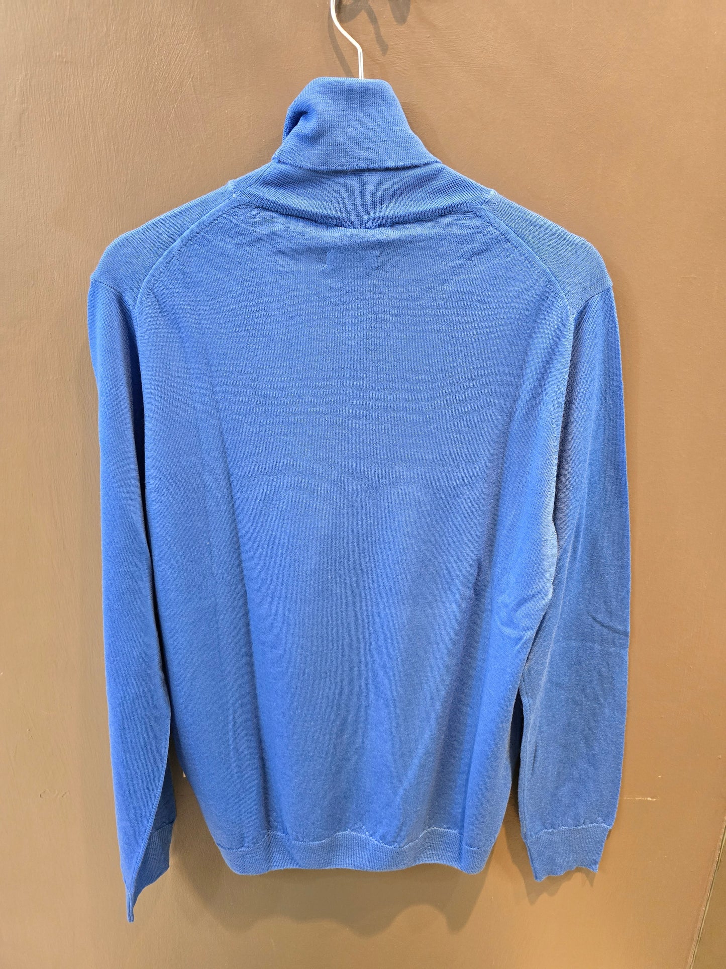 Maglia Dolcevita Blu Royal