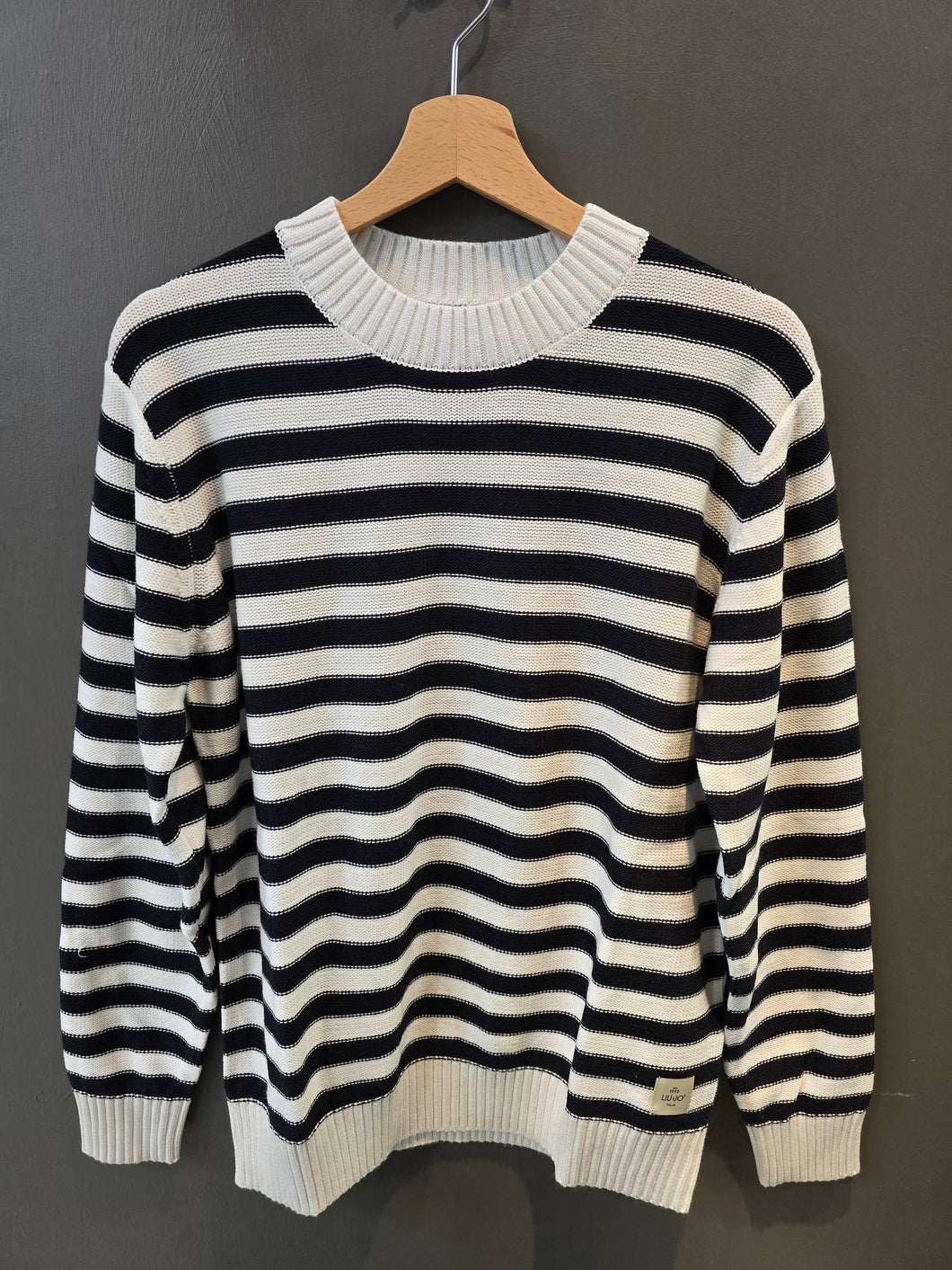 Maglia Righe Paricollo