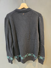 Carica l&#39;immagine nel visualizzatore di Gallery, Maglia Paricollo Rifiniture Rombi Polsi Orlo
