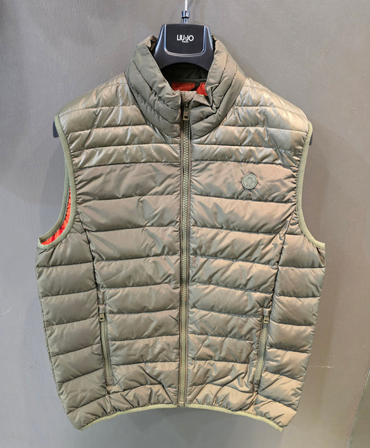 Smanicato Imbottito Verde Militare