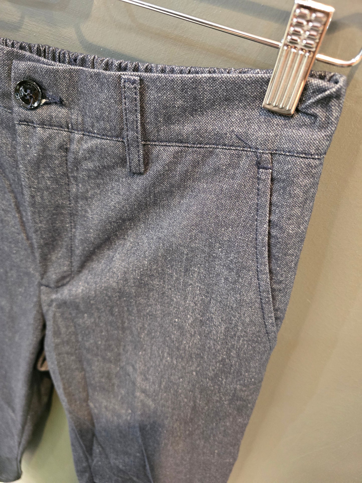 Pantalone Pannetto Blu Chinos Slim