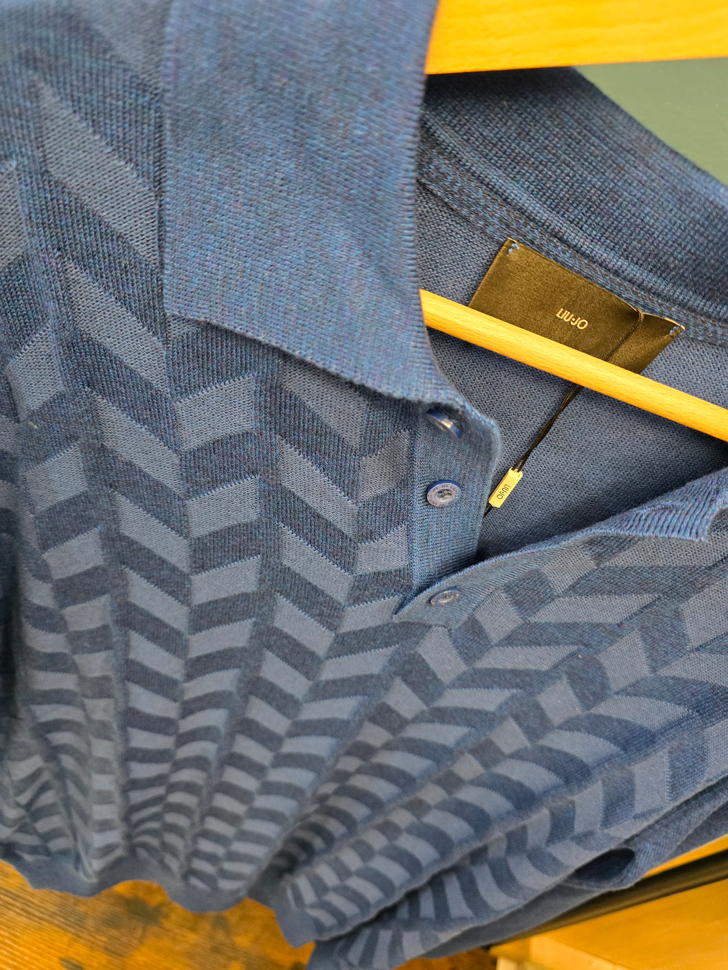 Polo Maglia Operata Carta Zucchero Uomo