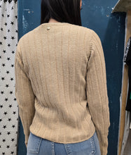 Carica l&#39;immagine nel visualizzatore di Gallery, Cardigan Coste Larghe Abbottonato Scollo V Lurex
