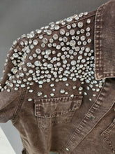 Carica l&#39;immagine nel visualizzatore di Gallery, Giacca camicia strass
