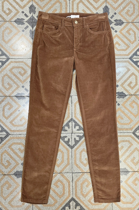 Pantalone 5 Tasche Tessuto Pilor Tabacco Taglia 42