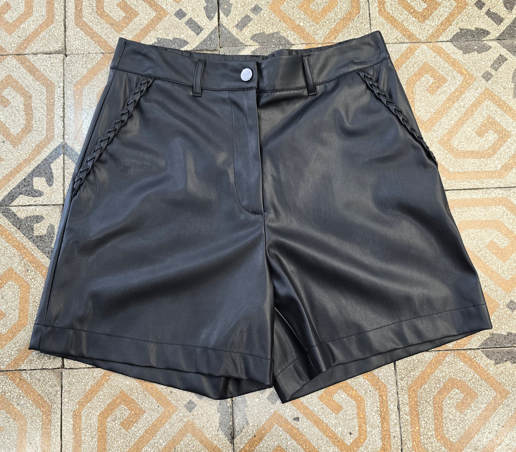 Shorts ecopelle